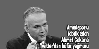 Amedspor’u tebrik eden Ahmet Çakar’a Twitter’dan küfür Ahmet-Çakar-Amedspor