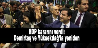 HDP’nin yeni PM üyeleri belli oldu: Demirtaş ve Yüksekdağ’la yeniden HDP Kongresi