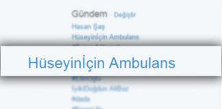 Hüseyinİçin Ambulans bekleyişi devam ediyor Hüseyinİçin Ambulans