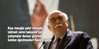 Milli Eğitim Bakanlığı: Grev yapan öğretmenler eğitim hakkını engelliyor milli eğitim bakanlığı, nabi avcı, grev yapan öğretmenler,