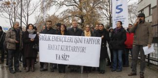 Sağlık sendikaları: Ölüme karşı yaşamı savunuyoruz Sağlık sendikaları: Ölüme karşı yaşamı savunuyoruz