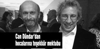 Can Dündar’dan hocalarına teşekkür mektubu Can-Dündar-Mektup