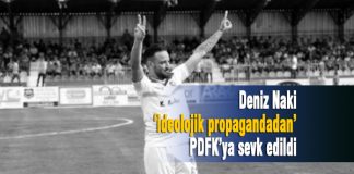 Deniz Naki ideolojik propaganda yapmaktan PDFK’ya sevk edildi Amedspor forması giyen Deniz Naki