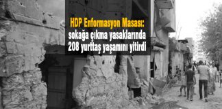 362 gün süren sokağa çıkma yasaklarında 208 yurttaş yaşamını yitirdi sokağa çıkma yasaklarında 208 yurttaş hayatını kaybetti