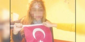 Kürt öğrencinin alnına TC yazarak eline bayrak verip fotoğrafını çektiler Yalova, TC, Bayrak, Kürt Öğrenci,