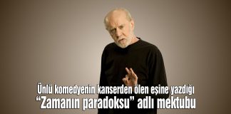 Komedyen George Carlin’in ölen eşine yazdığı mektubu