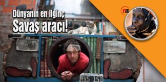 Dünyanın en ilginç sanatçısından en ilginç savaş aracı